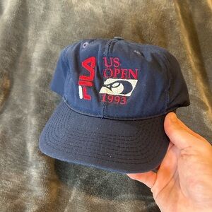 Vintage FILA 1993 US Open SnapBack (GREAT CONDITION)